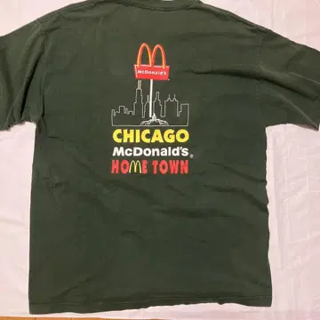 McDonald 맥도날드 기업 물품 90년대 빈티지 티셔츠