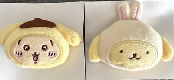 시크릿 헤어 클립 치이카와 (먼작귀) 산리오 토끼 폼폼푸딩