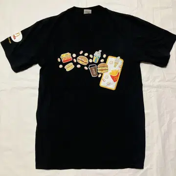 McDonald 맥도날드 맥카페 00s 빈티지 티셔츠 기업