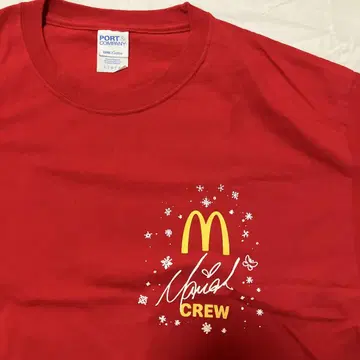 McDonald 맥도날드 머라이어 칼리 콜라보 기업 티셔츠