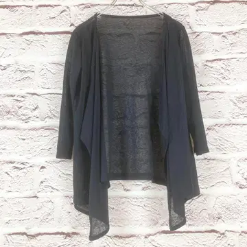 z2918:natural mist 가디건 볼레로 스트레치 F