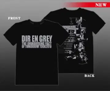 DIR EN GREY TOUR2010 투어 굿즈 티셔츠