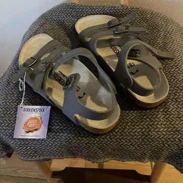 BIRKENSTOCK 샌들 그레이 24cm (37)