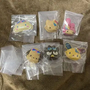 오멘 컬렉션 노릇노릇 비치 버전 가챠가챠 산리오 6개