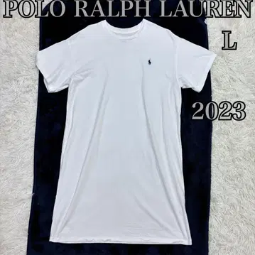 새상품급 폴로 랄프 로렌 반팔 티셔츠 원피스 L 2023년산 화이트