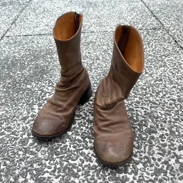 시스테레 백 지퍼 부츠 SISTERE 신발 GUIDI