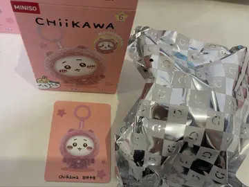 MINISO 치이카와 (먼작귀) 페이스 체인지 키체인 치이카와