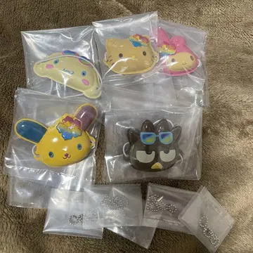 오멘 컬렉션 노릇노릇 비치 버전 가챠가챠 산리오 5개