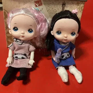 쌍둥이 커스텀 인형 2개 세트