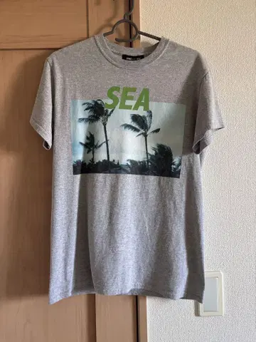 WIND AND SEA 그레이 티셔츠