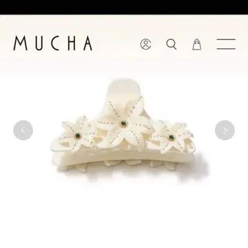 mucha 헤어 클립 릴리 L