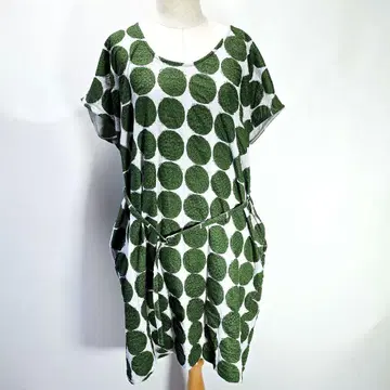 marblesud Lots of Dot 삭 원피스 벨트 포함 일본제