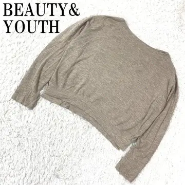 BEAUTY&YOUTH 긴팔 니트 베이지 B9399