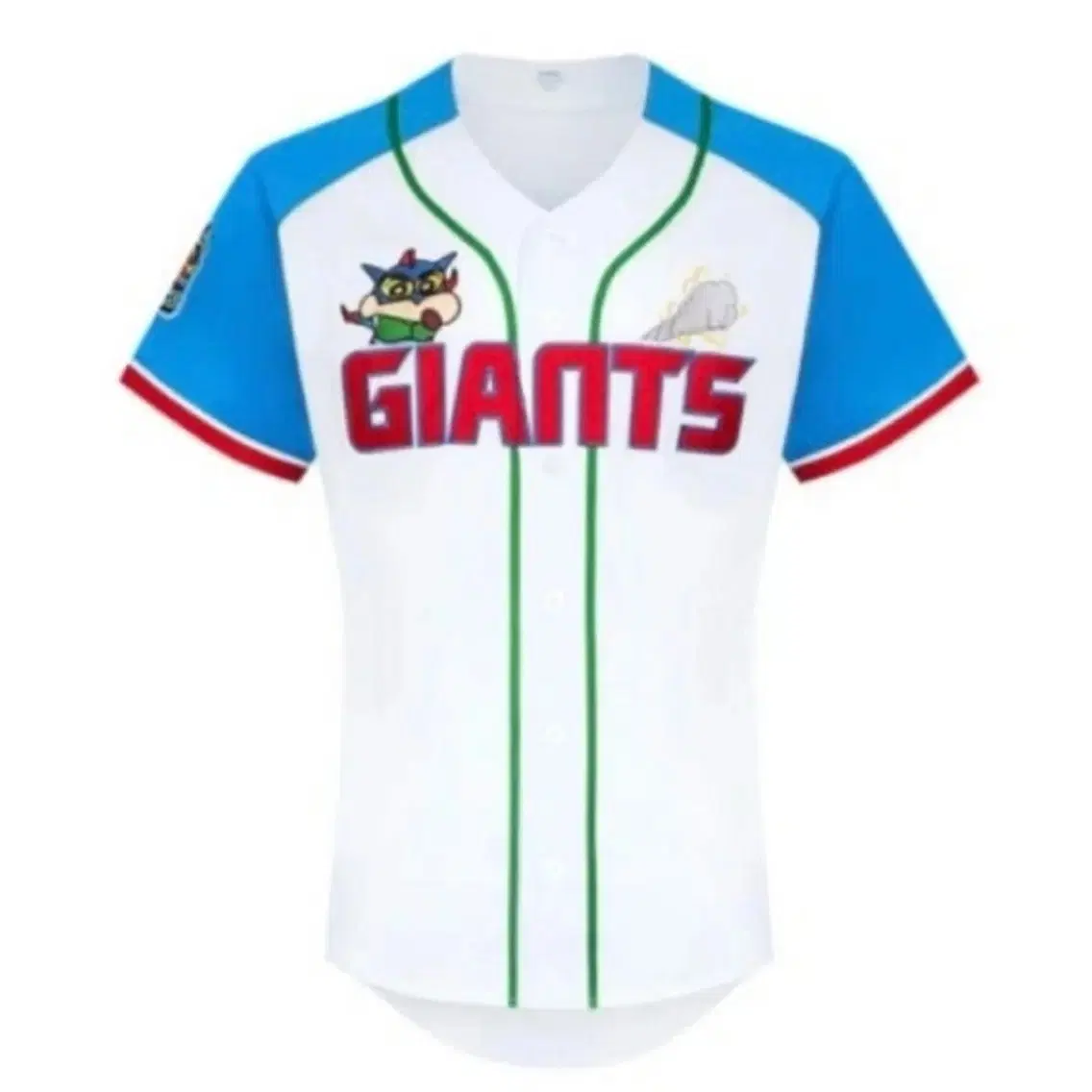GIANTS CHONO 7 ユニフォーム SHINCHAN | 짱구는 못말려 Lotte Giants Changu Jersey 120 4XL