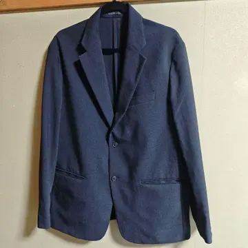 즉시 발송 새상품급 유니클로 감동 자켓 2XL 네이비 온라인 한정 사이즈