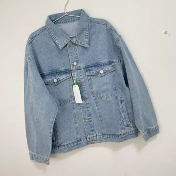 셀렉트 모카 빅 실루엣 데님 자켓