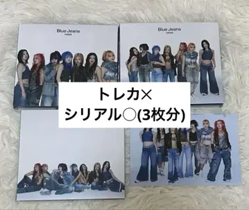 HANA Blue Jeans 3 형태 세트 엽서