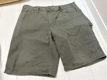 디키즈 카고 숏 팬츠 올리브 그린 38