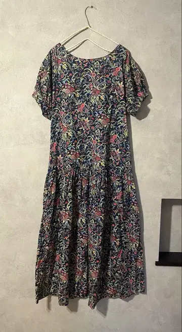 vintage 레인 스푸너 롱 원피스