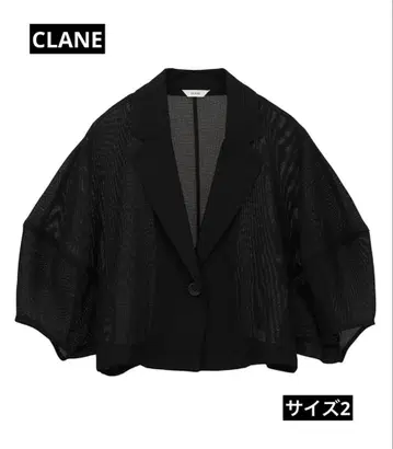 CLANE 클라네 MESH LANTERN JACKET 사이즈 2