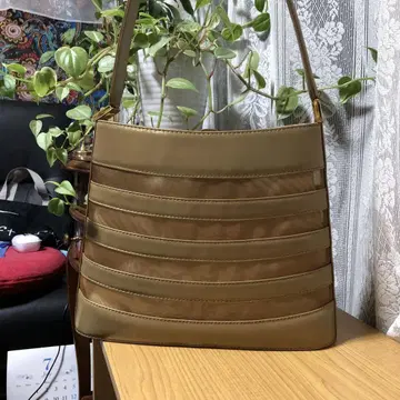 골드 튤 숄더백