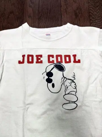 웨어하우스 PEANUTS JOE COOL 7부 소매 M 화이트 스누피
