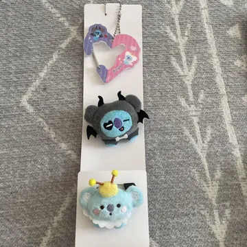 BTS 봉제 인형 배치 & 카라비너 KOYA