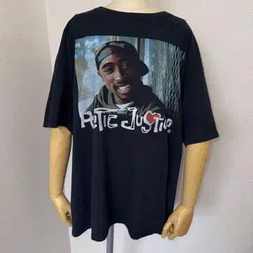 2Pac Poetic Justice 랩 티셔츠 영화 무비 티셔츠 L