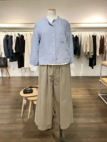 마가렛 호웰 셔츠 리넨