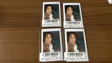 7ORDER 마다 유마 폴라로이드풍 미니 사진 4세트