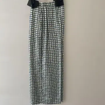 Max Mara 로고 프린트 와이드 팬츠 36