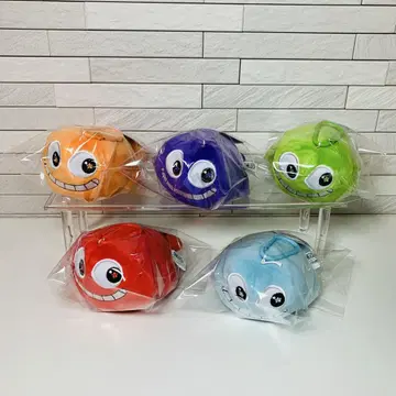 우미 이야기 고래 럭키 부루부루 마스코트 카라비너 포함 5종