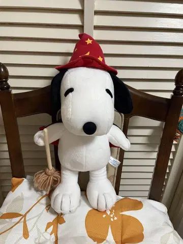 스누피 마법사 봉제 인형 약 30cm