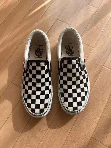 Vans 체커 패턴 슬립온