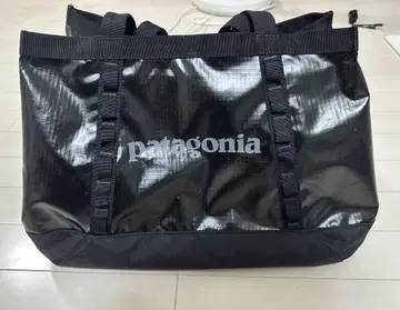 파타고니아 블랙 클리어 홀 토트 25L