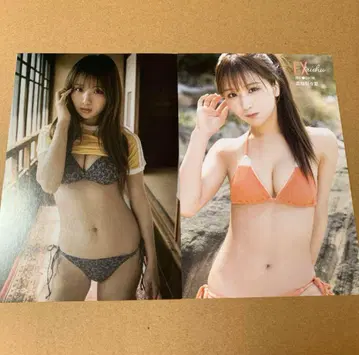 모리 와키 리리 여름 잡지 혜택 엽서 blt graph EX 대중