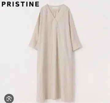 PRISTINE 코튼 린넨 트윌 원피스
