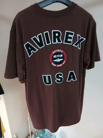 AVIREX USA 브라운 티셔츠 M