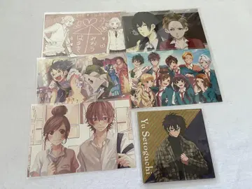 HoneyWorks POPUPSHOP 혜택 엽서 CD 코스터