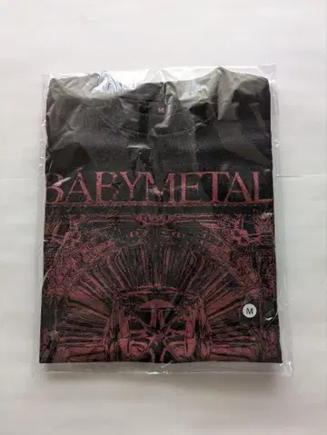 BABYMETAL THE ONE TEE 2025 M 사이즈