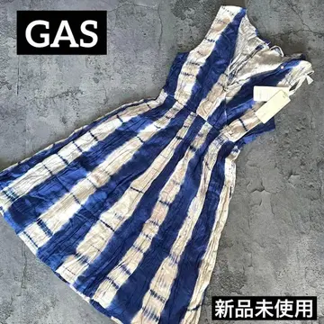 미사용 새상품 GAS 타이다이 슬리브리스 원피스 택 포함