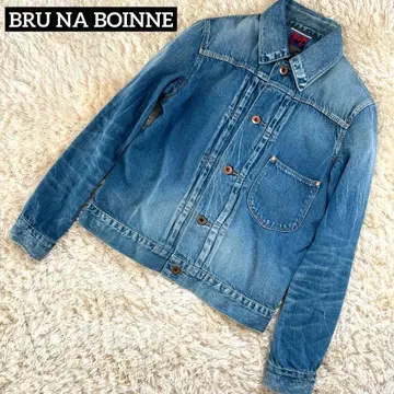 BRU NA BOINNE 브루나보인 아티산 데님 자켓