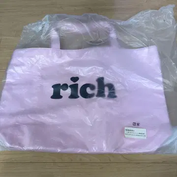 rich 토트백 핑크