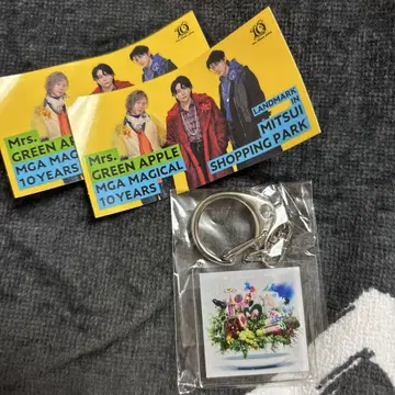 Mrs. GREEN APPLE 10주년 키링 라라포트 캡슐 토이