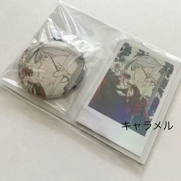 니지산지 생일 굿즈 캔뱃지 폴라로이드 카드 파루가 오비도