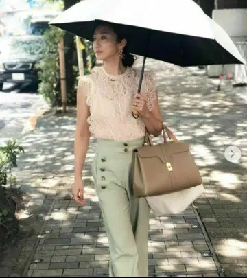 ZARA 자라 대비 레이스 탑 블라우스 카미사키 메구미 착용