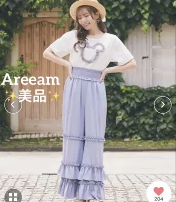 Areeam 셔링 티어드 팬츠