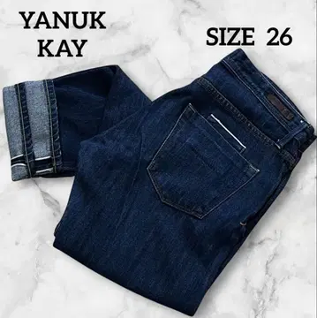 YANUK KAY 셀비지 데님 RIN SIZE26