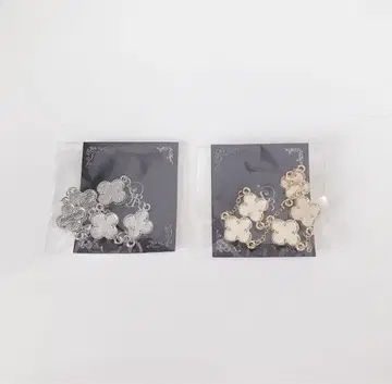 클로버 팔찌 그루 데코 받침대