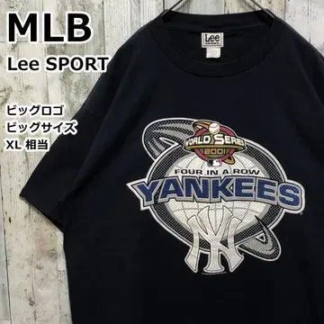 MLB 양키스 Lee SPORT 티셔츠 빅 로고 XL 90s 구제 의류